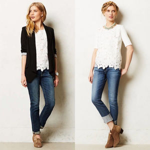 Anthropologie Sunday in Brooklyn Orlaya Top - M